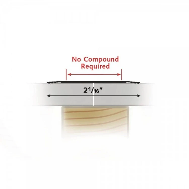 Strait-Flex BT-100 Butt-Tape 2-1/16” X 100’ Roll - Image 3