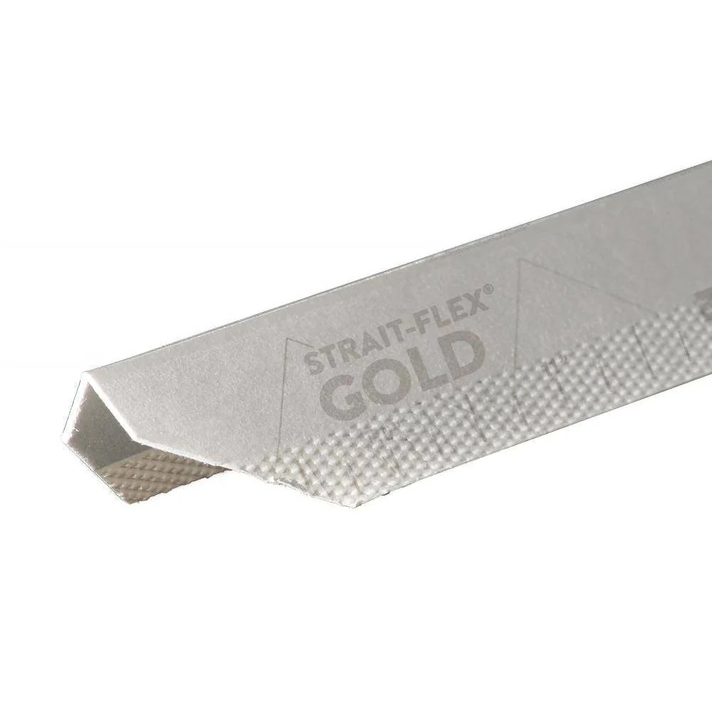 Strait-Flex Gold High-Performance Flexible Drywall Corner Bead -2-1/2” x 100' - Image 3