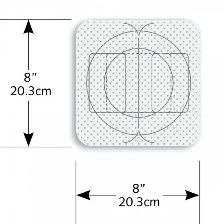 Strait-Flex Perma-Patch Drywall Repair Patch - 8" X 8" [10] - Image 3