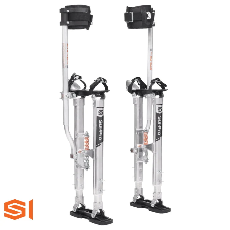 Surpro 20-30" S1 Aluminum Single Sided Drywall Stilts