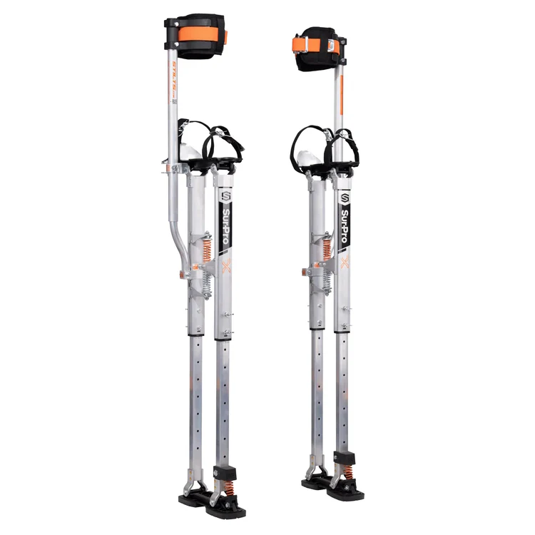 Surpro 26-40" S1X Premium Aluminum Drywall Stilts - Image 2