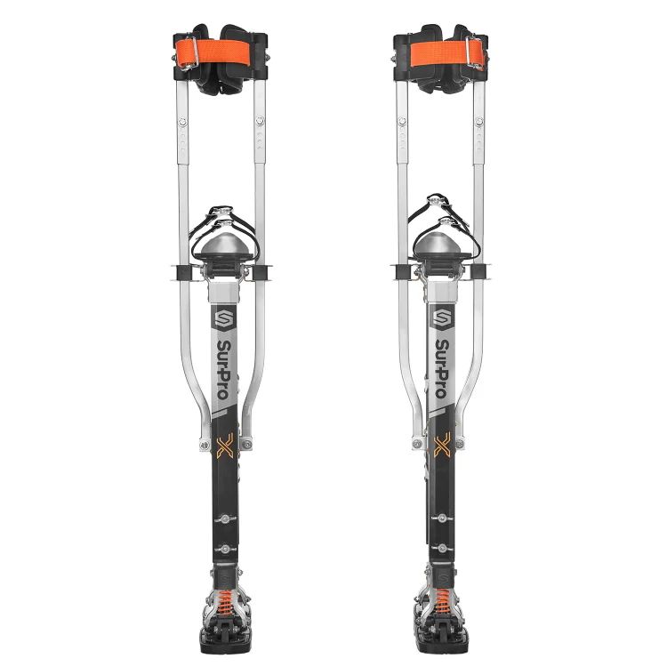 SurPro S2X Flex Foot Magnesium Drywall Stilts (26"-40") - Image 3