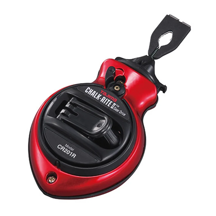 Tajima CR201R-PR 100 ft Chalk-Rite II Extra Bold Chalk Line Red - Image 3