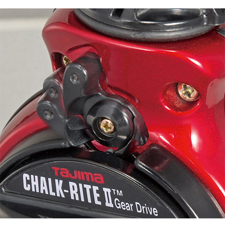 Tajima CR201R-PR 100 ft Chalk-Rite II Extra Bold Chalk Line Red - Image 4