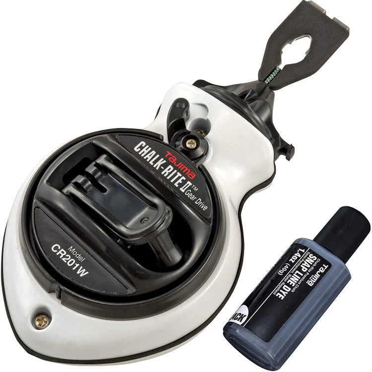 Tajima CR201W-P 100 ft Chalk-Rite II Extra Bold Chalk Line White