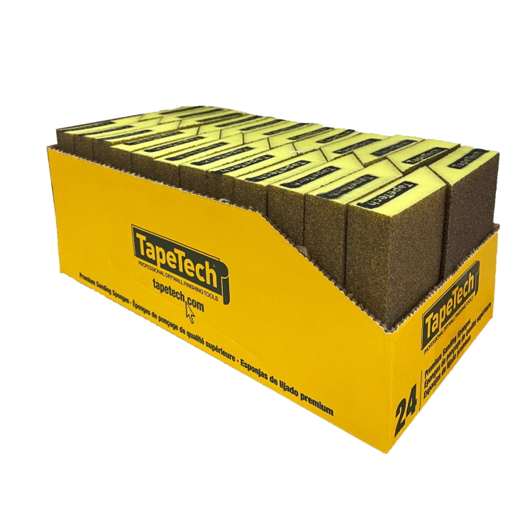 TapeTech Single Angle Sanding Sponges- Box of 24 - Image 5
