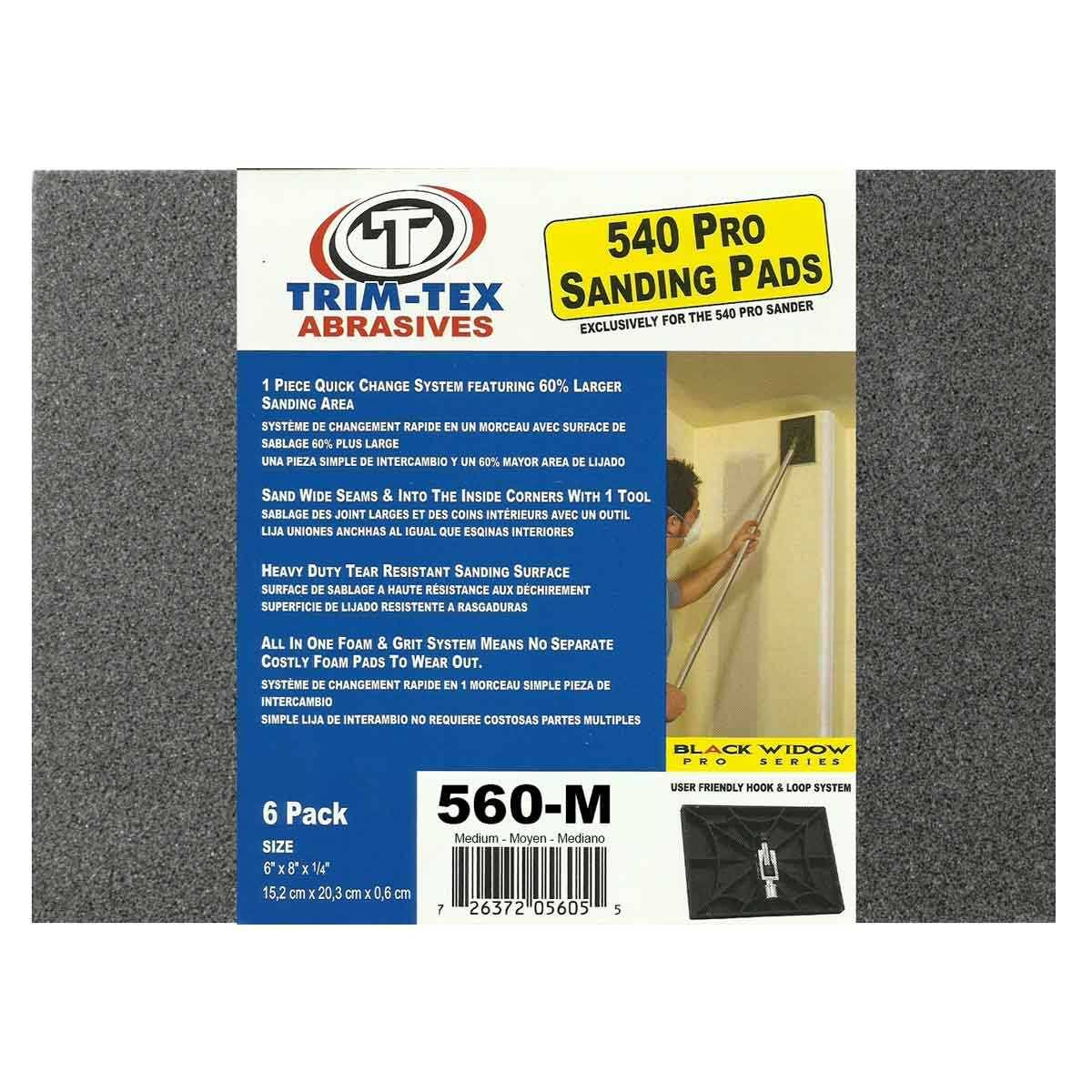 Trim-Tex 560 Black Widow Sanding Pads [24] - Image 3