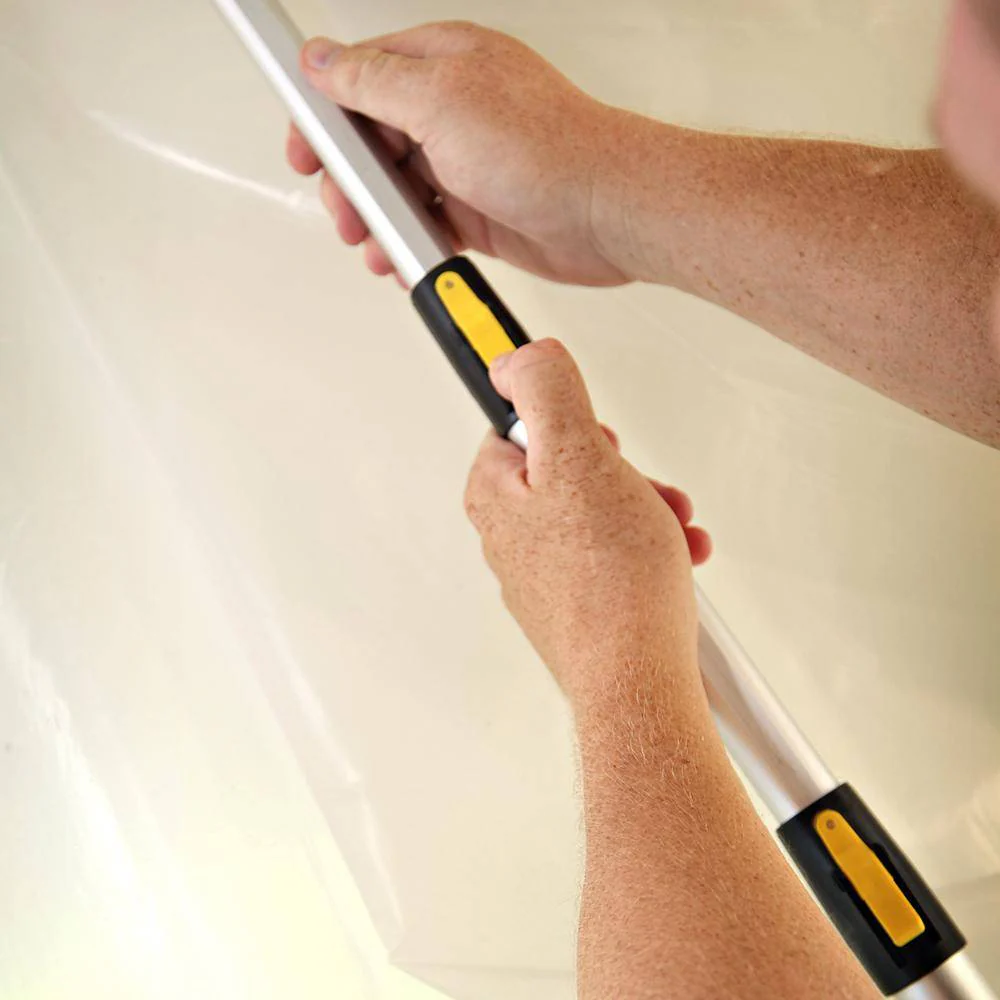Trimaco Heavy Duty E-Z Up Dust Containment Poles - 12' [2 Pack] - Image 5
