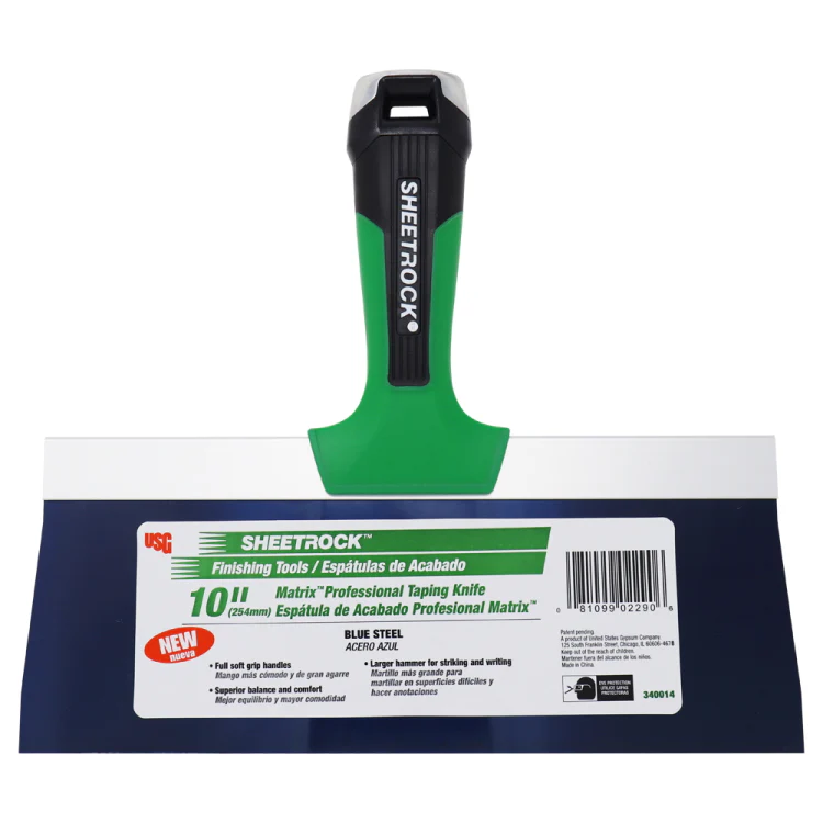USG Sheetrock Tools Matrix Blue Steel Drywall Taping Knives - Image 3