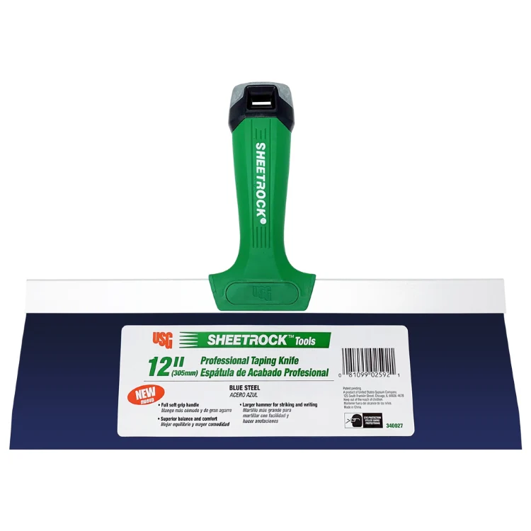USG Sheetrock 12" Professional (Pro-Series) Drywall Taping Knife - Image 2