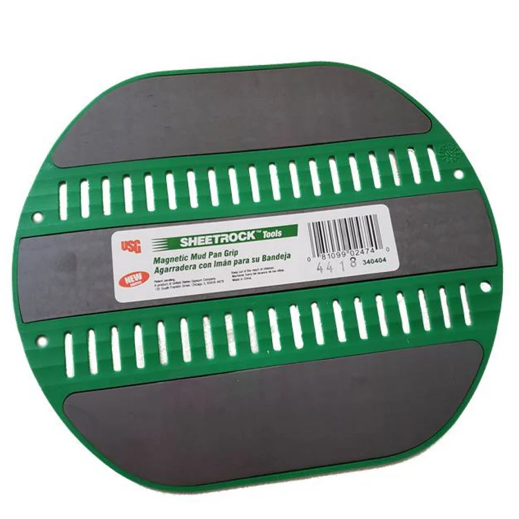 USG Sheetrock Professional Drywall Taping Knives (6,8,10,12") Set w/ 12" USG Pan & Mud Pan Grip - Image 7