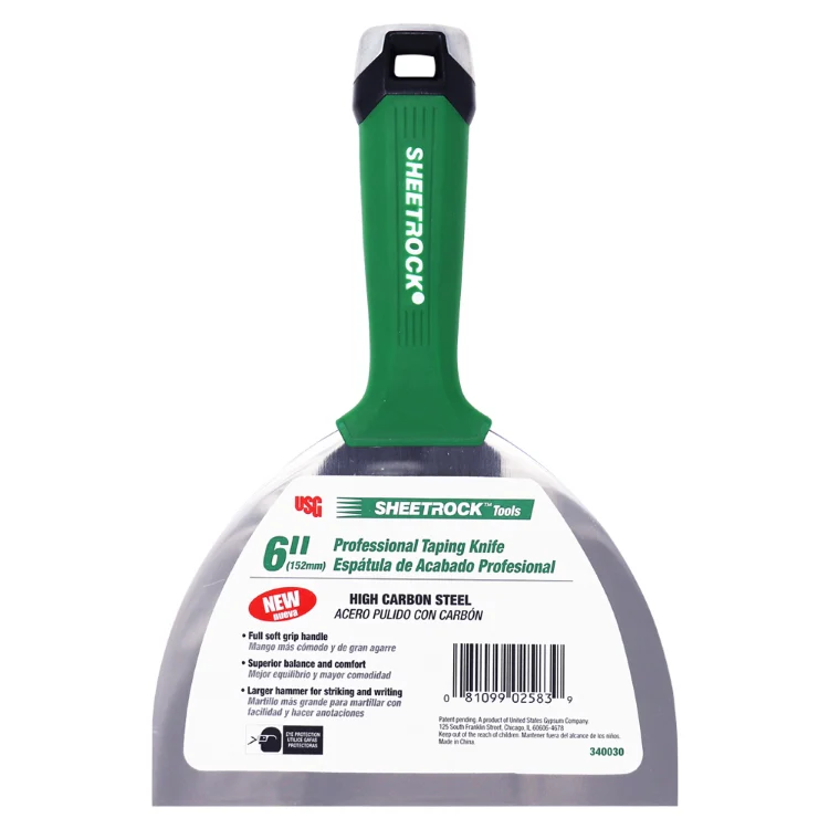 USG Sheetrock 6" Professional (Pro-Series) Drywall Taping Knife - Image 2