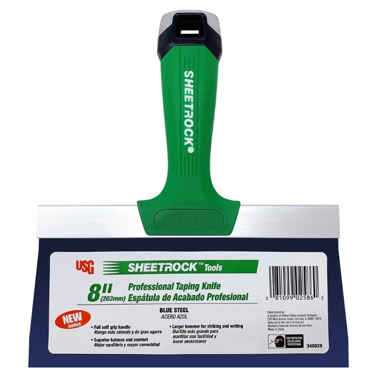 USG Sheetrock 8" Professional (Pro-Series) Drywall Taping Knife - Image 2