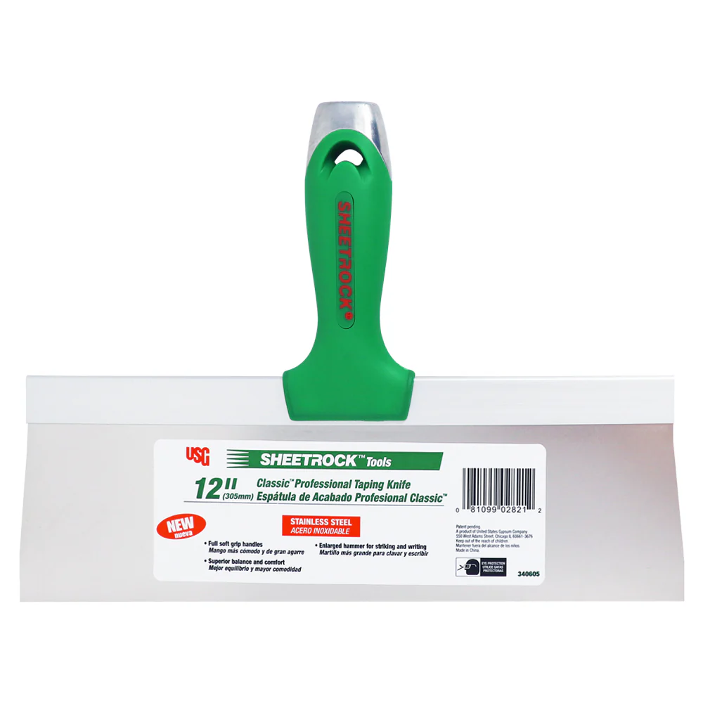 USG Sheetrock Classic SS Premium Set 4,5,6,8,10,12,14" knives, pan, mixer, saw - Image 10