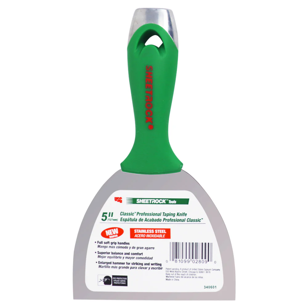 USG Sheetrock Classic SS Premium Set 4,5,6,8,10,12,14" knives, pan, mixer, saw - Image 6