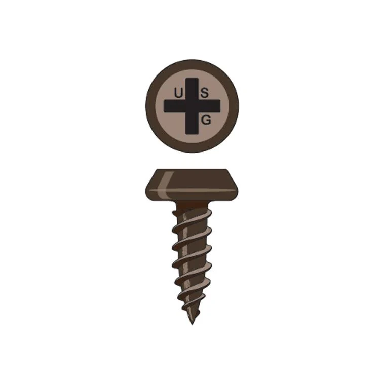 USG Sheetrock Framer Screws: Premium Pan Head with Sharp Point 7 x 7/16 in.