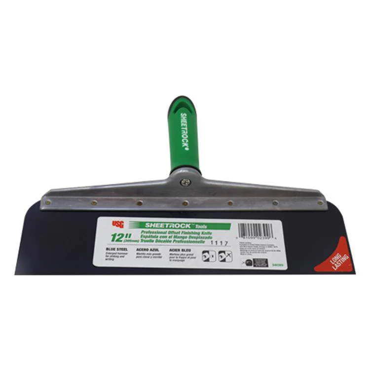 USG Sheetrock Blue Steel Offset Taping Knife [8,10,12"] - Image 3