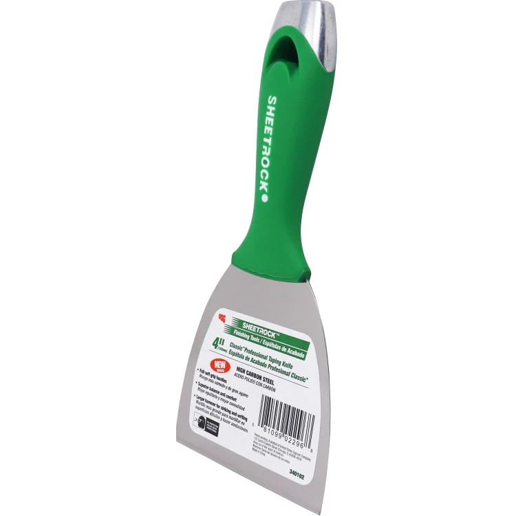USG Sheetrock Tools 4" Classic Carbon Steel Drywall Joint Knife - Image 2