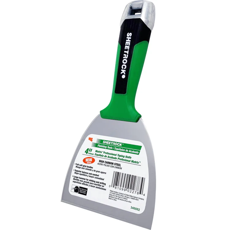 USG Sheetrock Tools 4” Matrix Carbon Steel Drywall Joint Knife - Image 2