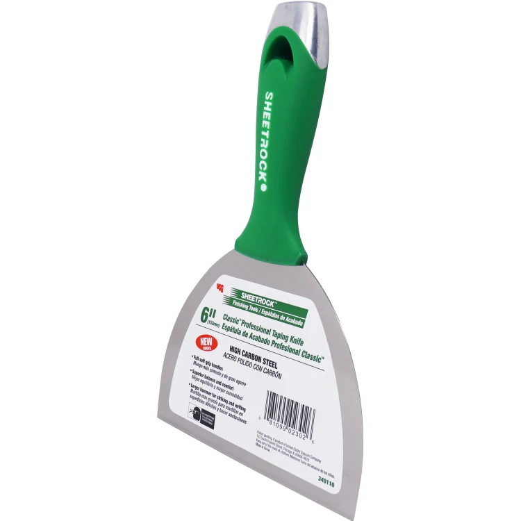 USG Sheetrock Tools 6" Classic Carbon Steel Drywall Joint Knife - Image 2
