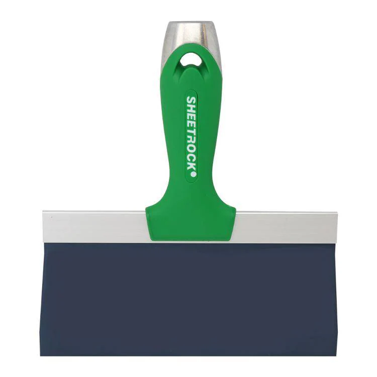USG Sheetrock Tools 8” Classic Blue Steel Drywall Taping Knife - Image 3