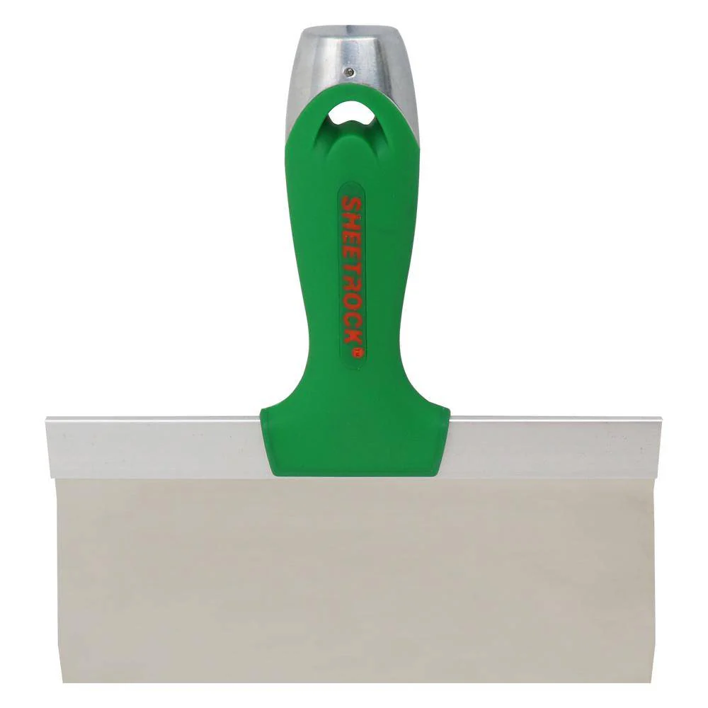 USG Sheetrock Tools 8" Classic Stainless Steel Drywall Taping Knife - Image 3