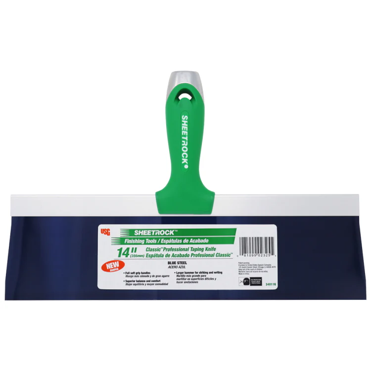 USG Sheetrock Tools Classic Blue Steel Drywall Taping Knives - Image 5