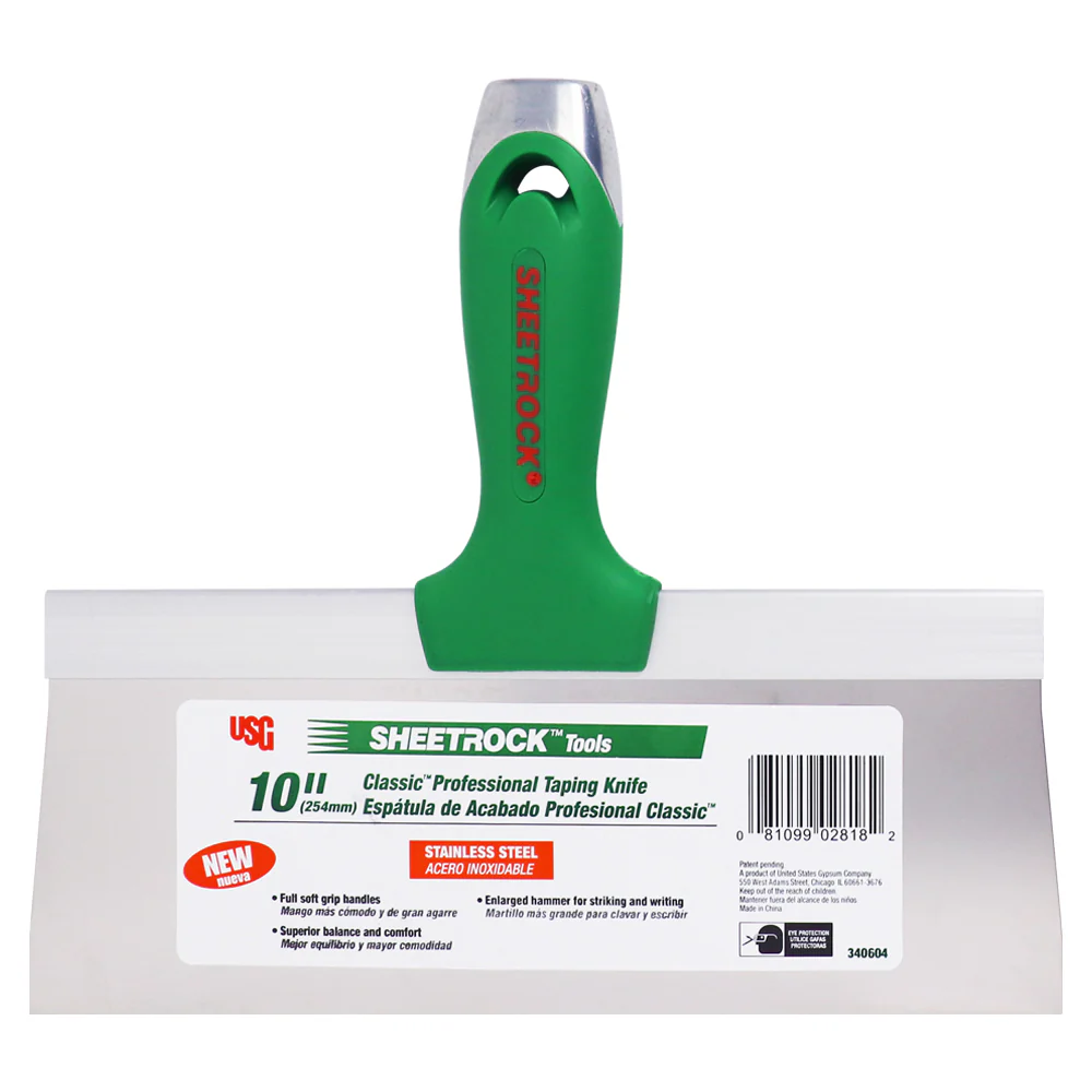 USG Sheetrock Tools Classic Stainless Steel Drywall Taping Knives - Image 5