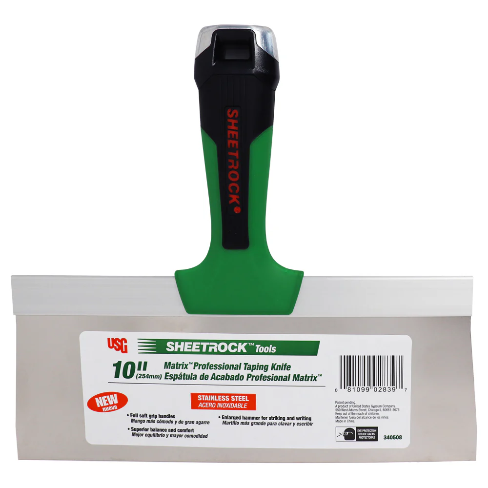 USG Sheetrock Tools Matrix Stainless Steel Drywall Taping Knives - Image 5