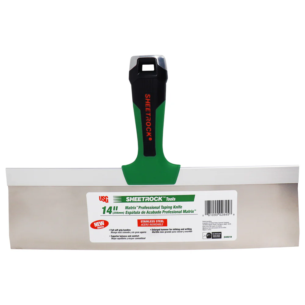 USG Sheetrock Tools Matrix Stainless Steel Drywall Taping Knives - Image 7