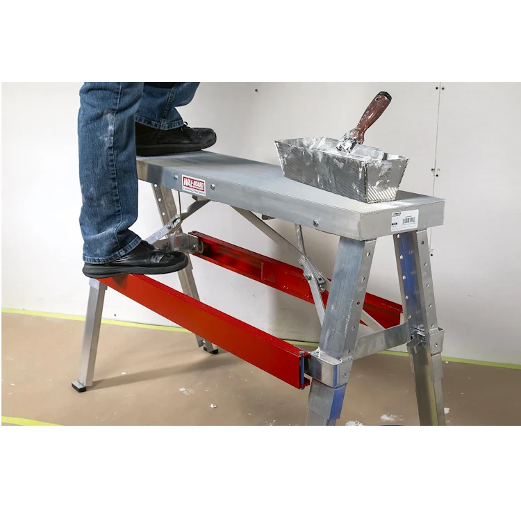 Wal-Board Adjustable Aluminum Drywall Bench WALB-31-016 - Image 5
